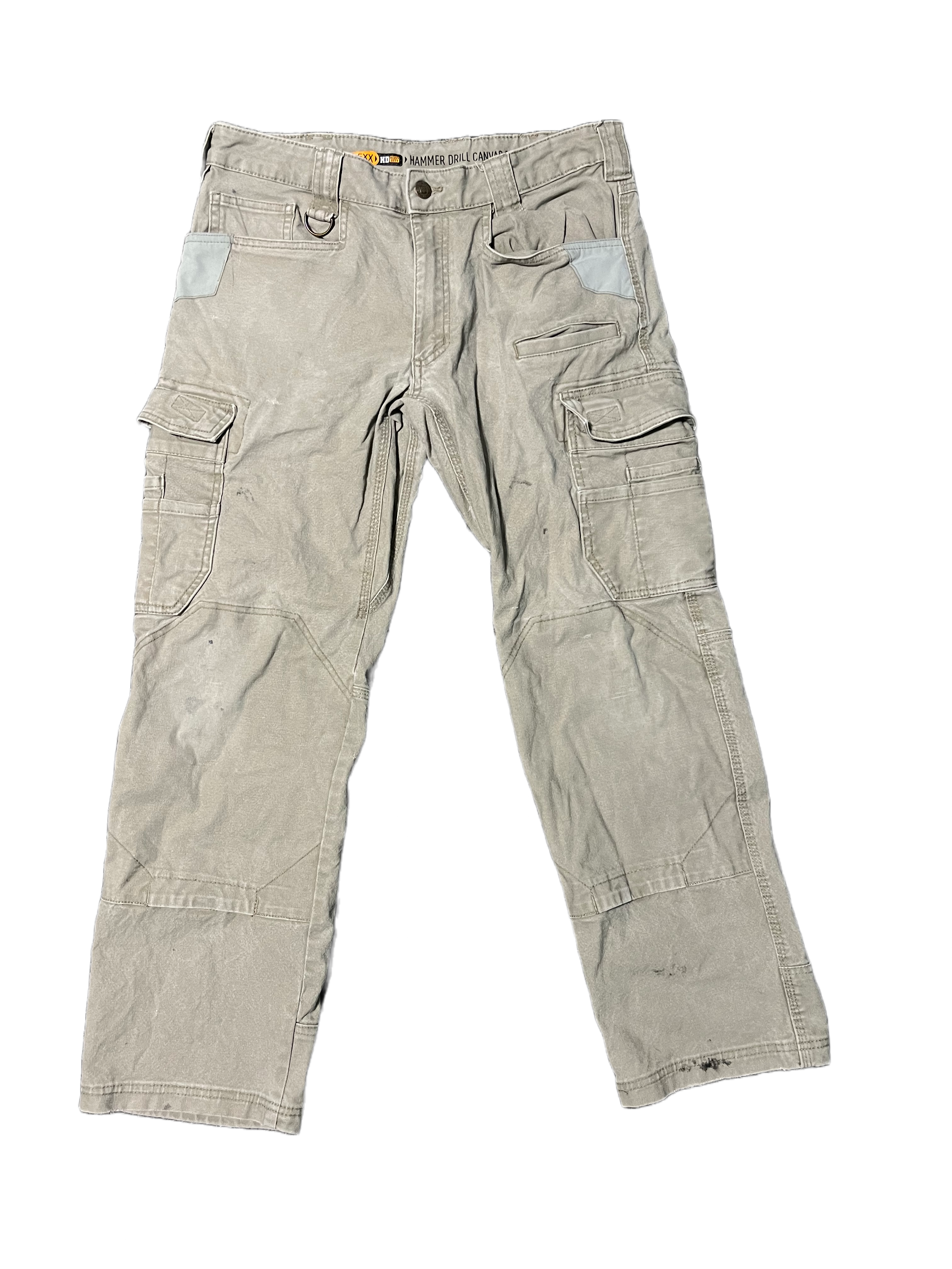 DISTRESSED CARGO PANTS