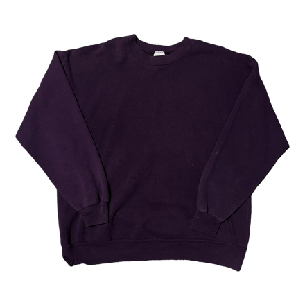 1990’S BLANK PURPLE CREWNECK