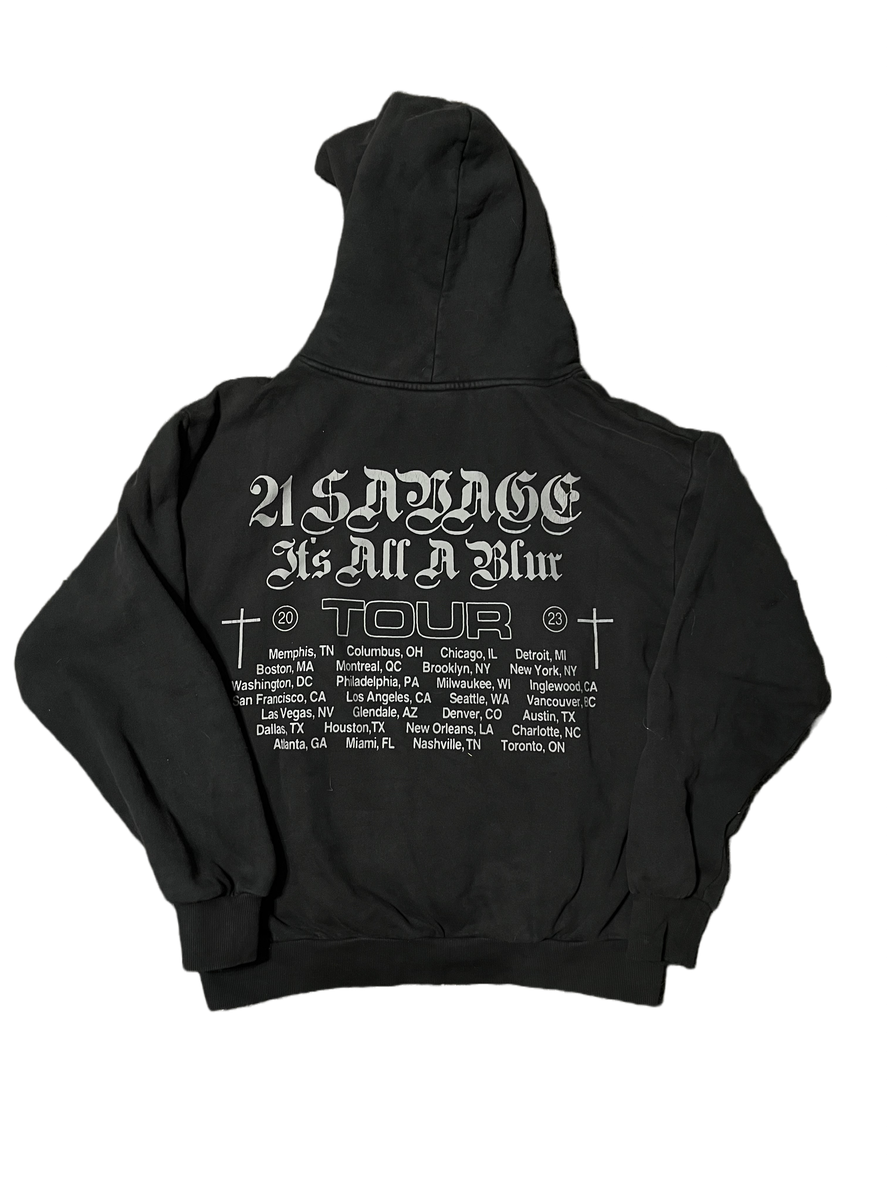 21 SAVAGE IT’S ALL A BLUR HOODIE