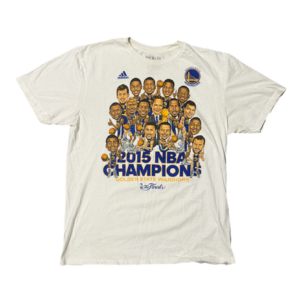 2015 GOLDEN STATE WARRIORS CHAMPIONS BIGHEAD TEE