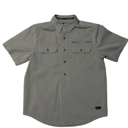 HARLEY DAVIDSON BUTTON UP WORK SHIRT